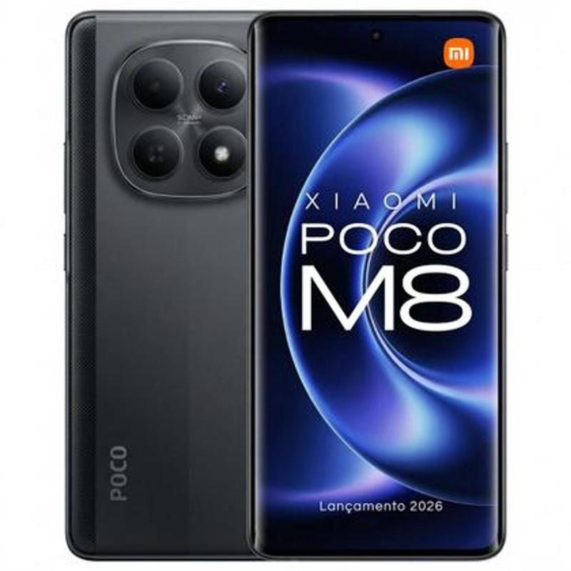 POCO M8 5G 本体 ブラック 256GB国内版 Xiaomi POCO M8 5G Preto 256GB 8GB RAM Smartphone - Poco M8